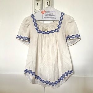 Madewell Embroidered Blouse